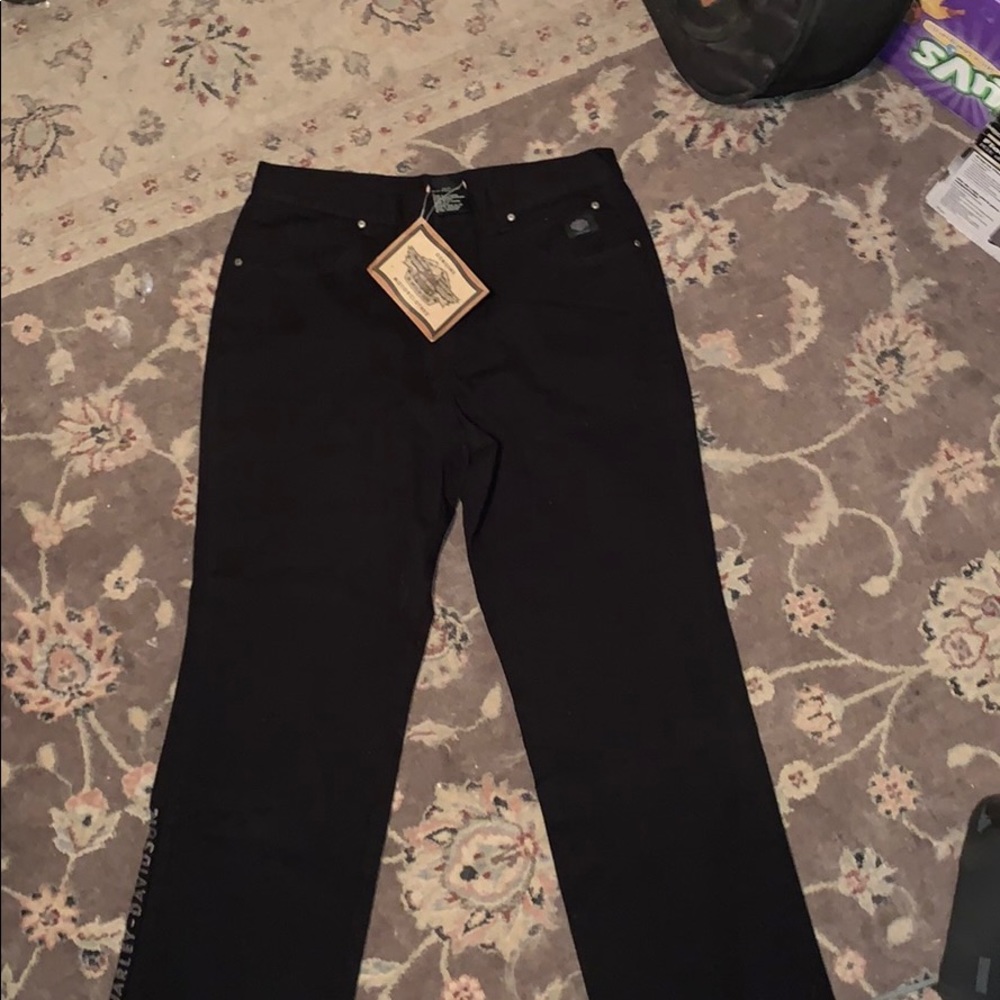 Women’s Harley Davidson Black Jeans